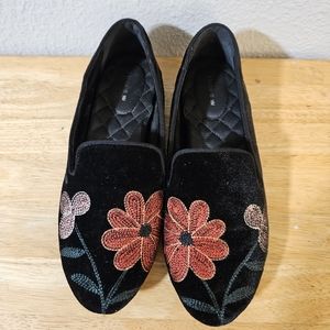 Floral Birdies flats